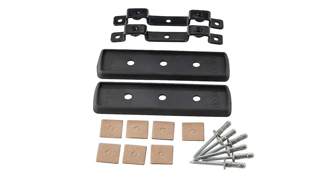 QMFK08 – RHINO RACK Roof Rack Mounting Kit Hardware, Provides Permanent Or Fixed Mounting Point For RLT600 Roof Rack ...